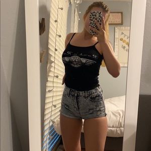 rock’n roll black tank